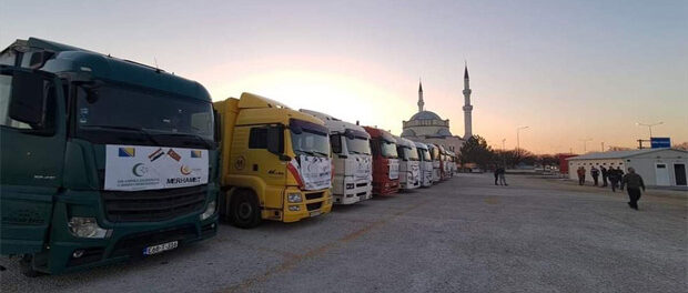 Konvoj Islamske zajednice u BiH i “Merhameta” stigao u Tursku 