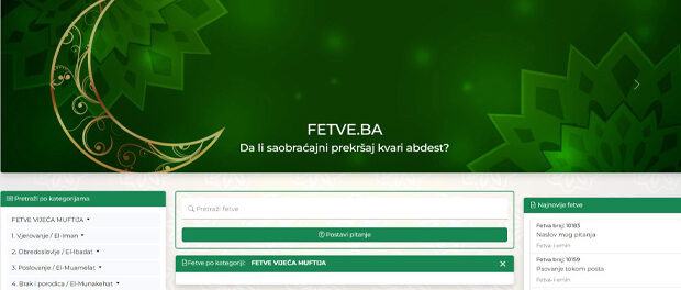 Pokrenut portal Fetve.ba – Respektabilna baza fetvi i odgovora fetvai-emina
