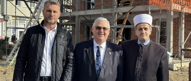 Supervizor za Brčko posjetio gradilište Hadžipašine džamije